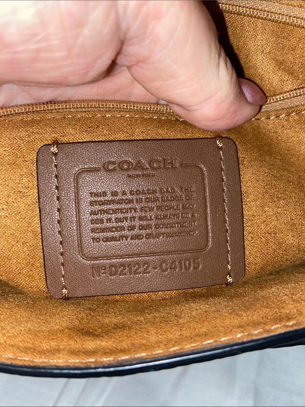 Coach Whipstitch Colorblock Georgie Crossbody/Shoulder Bag Like New - Picture 8 of 10